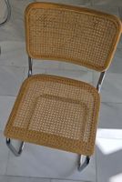 Thonet Freischwinger Stuhl Holz Geflecht gebraucht