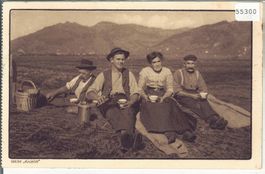 Beim "Zabig" - Landarbeiter
