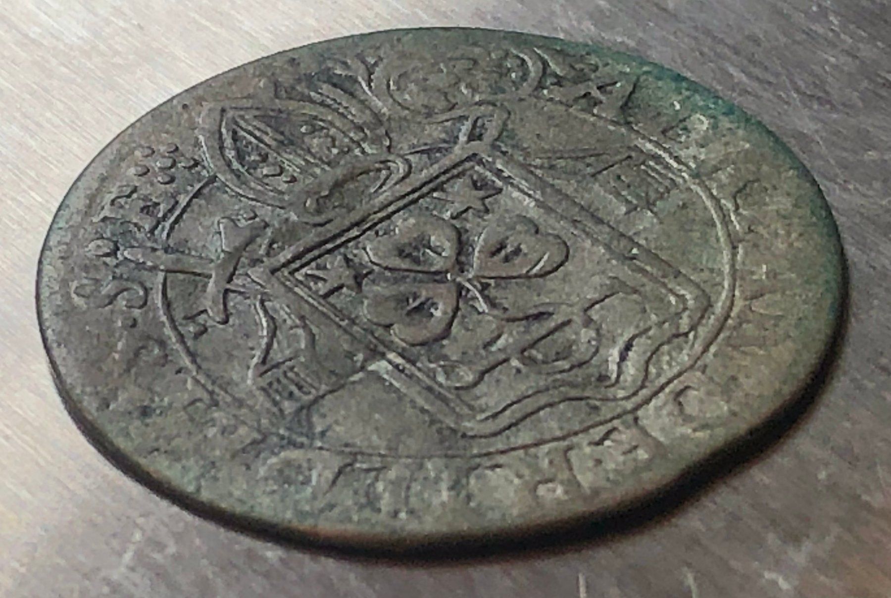 Tutti le monete: Batzen 1685 Wallis, Adrian V. von Riedmatten – Usato da Fribourg venduto da Waldzeichen 4