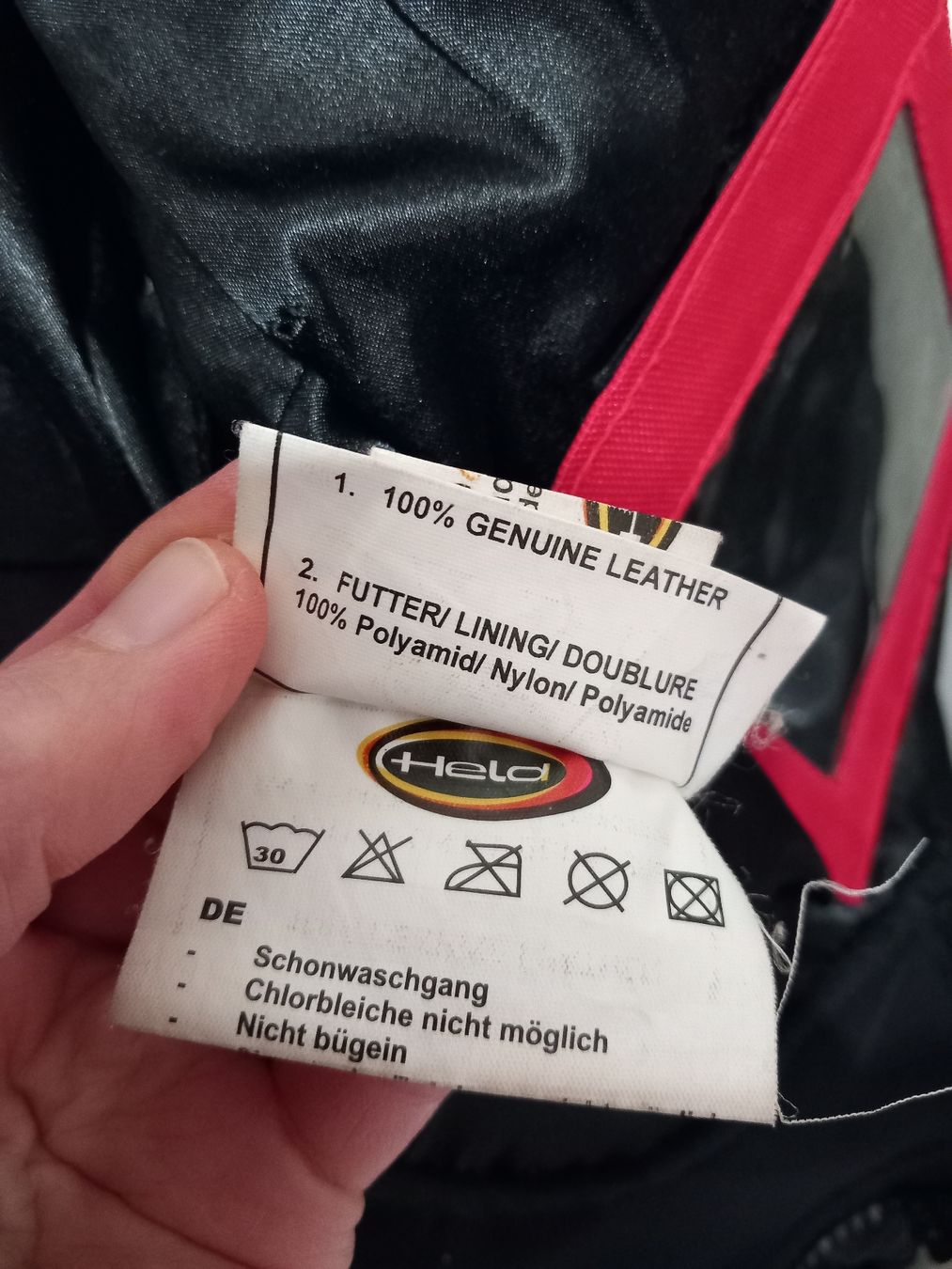 Held Jacken: Held Lederjacke Biker Stil Gr.42 Unikat! – Gebraucht aus Gwatt (Thun) von umwelt-brocki 6