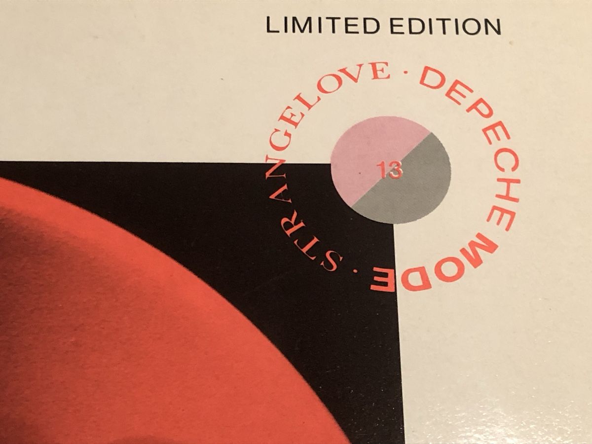 Schallplatten: Depeche Mode. Maxi 1987. Strangelove – Gebraucht aus Faulensee von Mizuno06 4