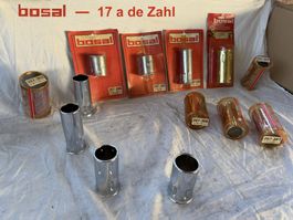 BOSAL Endrohrblenden verchromt 17 Stück Diverse Durchmesser