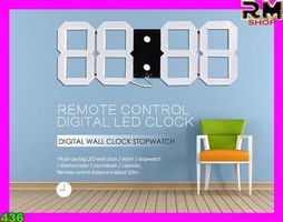 3D Digital geführte Wand-Taktgeber- Uhr
