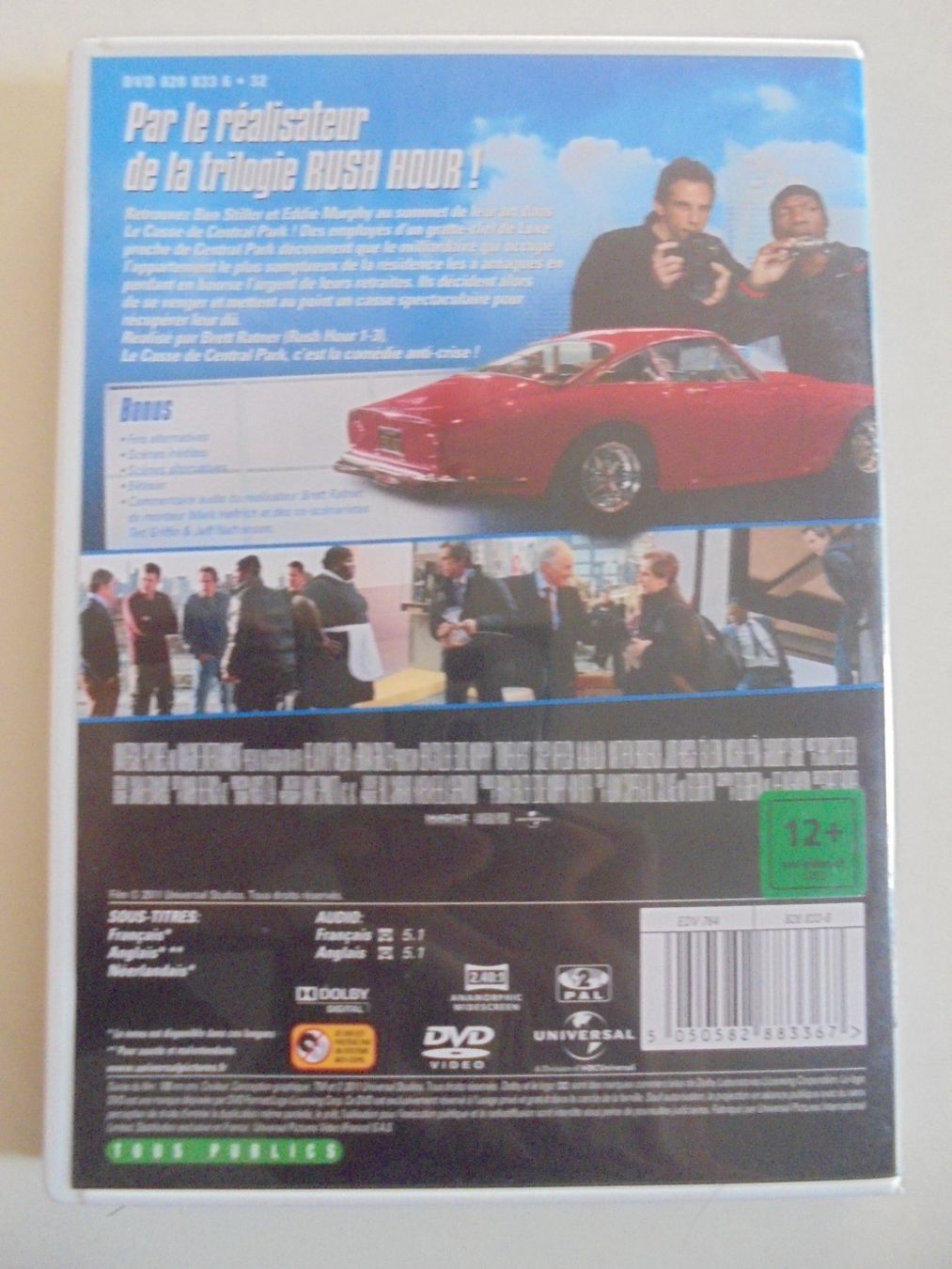 Tutti i DVDs: " Le casse de Central Park " Ben Stiller, Eddie Murphy – Usato da Crissier venduto da Promopost 1