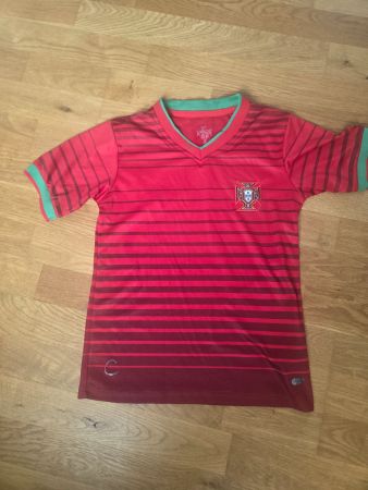 Portugal Kindet Fussball Trikot rot