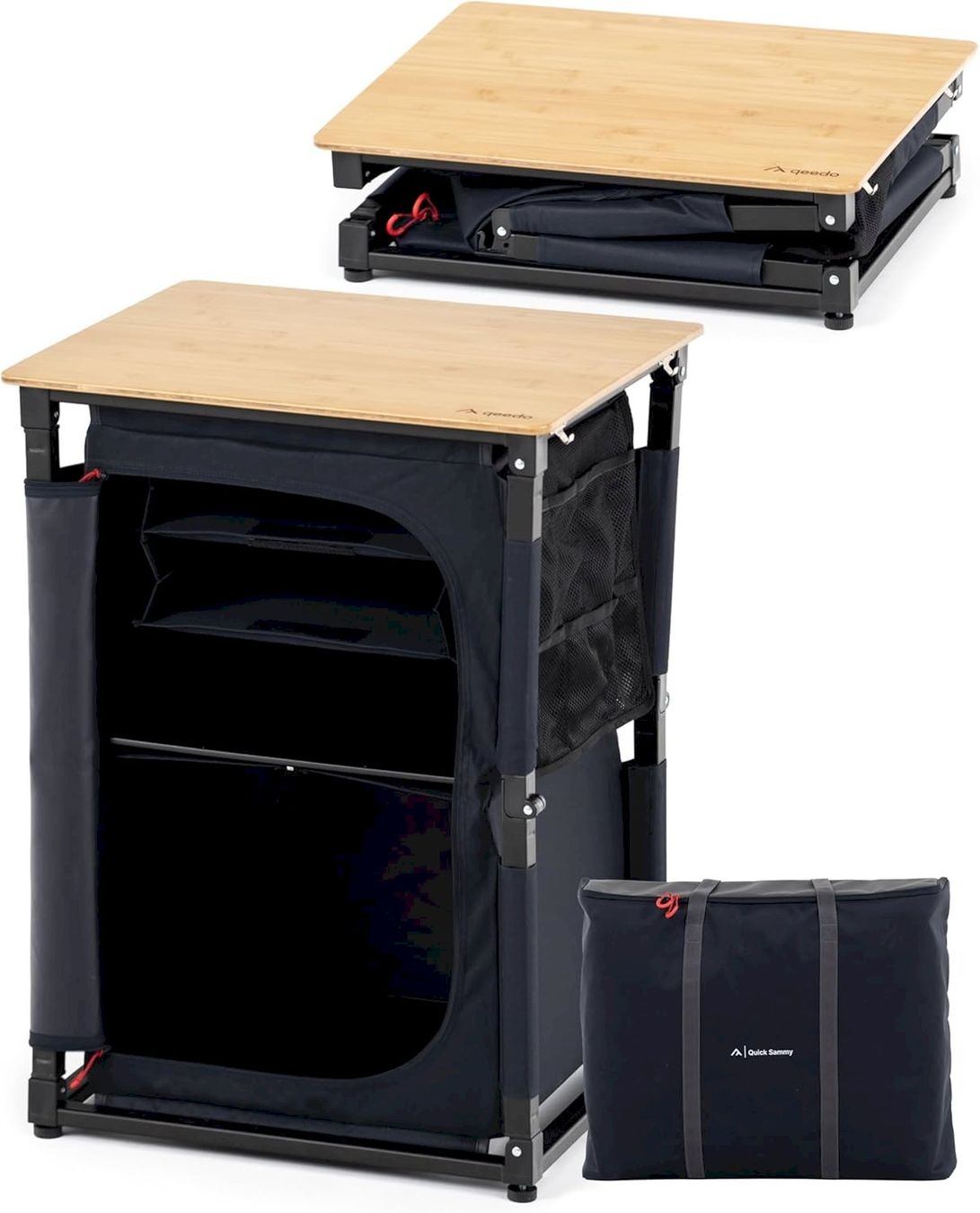 Mobili da campeggio: qeedo Quick Sammy mobiler CampingSchrank – Nuovo e nell'imballaggio originale da Bottighofen venduto da zaap