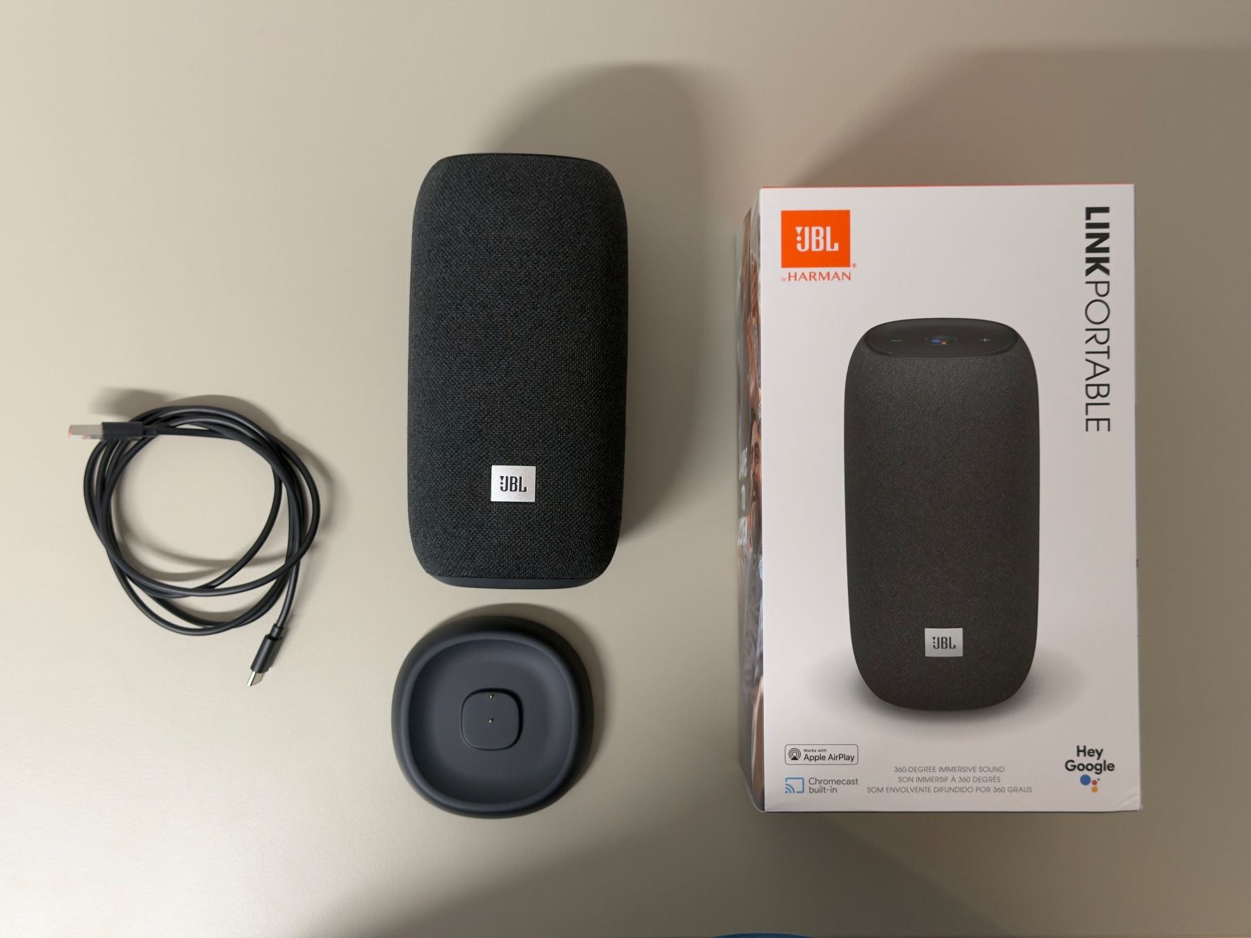 JBL Casse acustiche: JBL Link Portable WLAN- und Bluetooth-Lautsprecher – Usato da Wölflinswil venduto da sir_w9lr 3