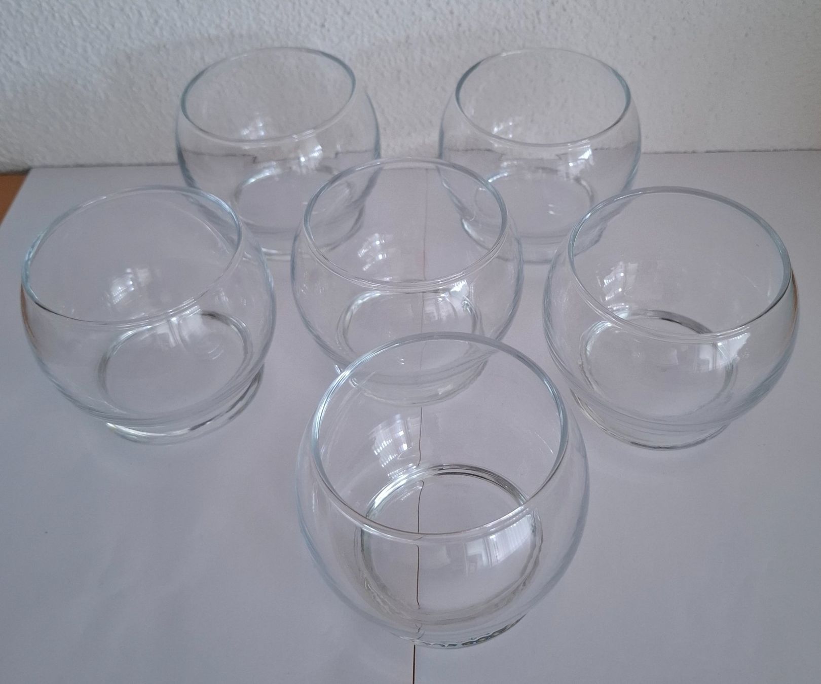 Bicchieri: 6 Wackel-Trinkgläser - Design von ca. 2000 – Usato da Rothrist venduto da Clanx