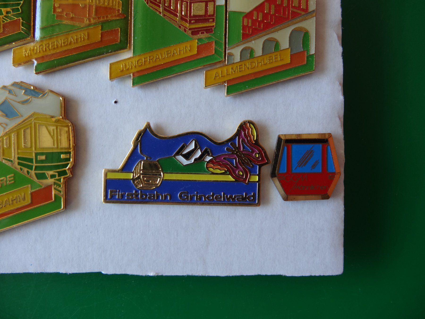 Placchette & Badge: Pins Bergbahnen Berner Oberland Konvolut – Usato da Hinwil venduto da Fusca 1