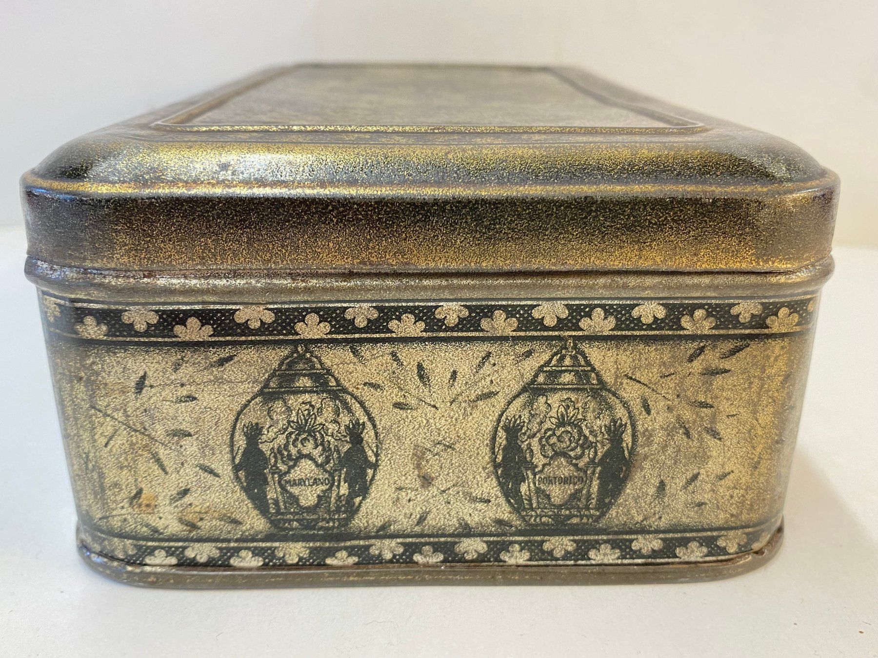 Dosen: Vintage Seltene Blechdose, Tabakdose, Schachtel, Box – Gebraucht aus Schaffhausen von vintageville 6