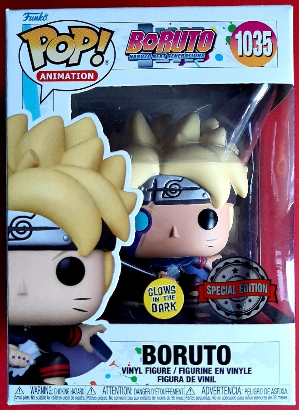 Funko Statuette: Funko Pop Boruto Special Edition GITD – Nuovo e nell'imballaggio originale da Montet (Glâne) venduto da KOADA