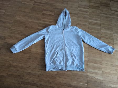 Mädchen Hoodie mit Reissverschluss rosa