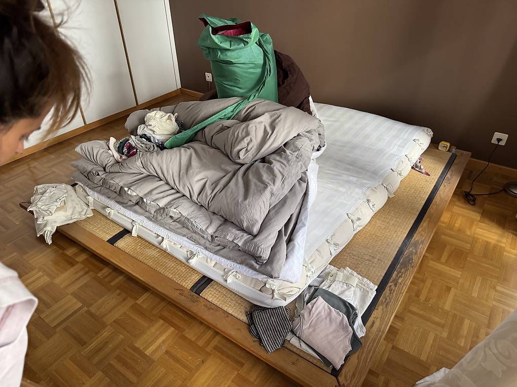 Reti a doghe: Sommier bois + tatamis – Usato da Lausanne venduto da huggylesbonstuyaux01 1