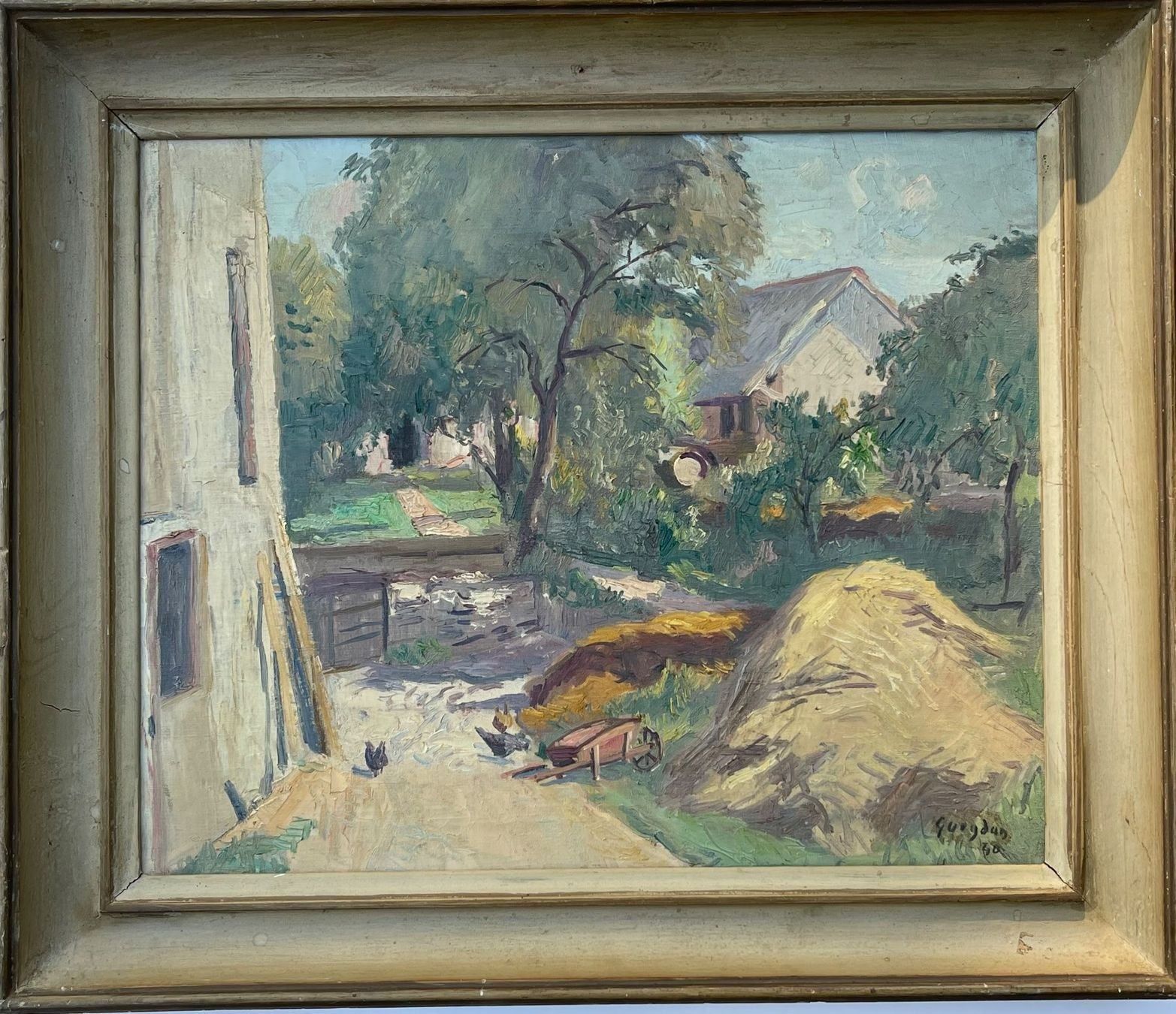 Dipinti: Arthur GUEYDAN (1895-1981) Gemälde – Usato da Müllheim Dorf venduto da Othmar73