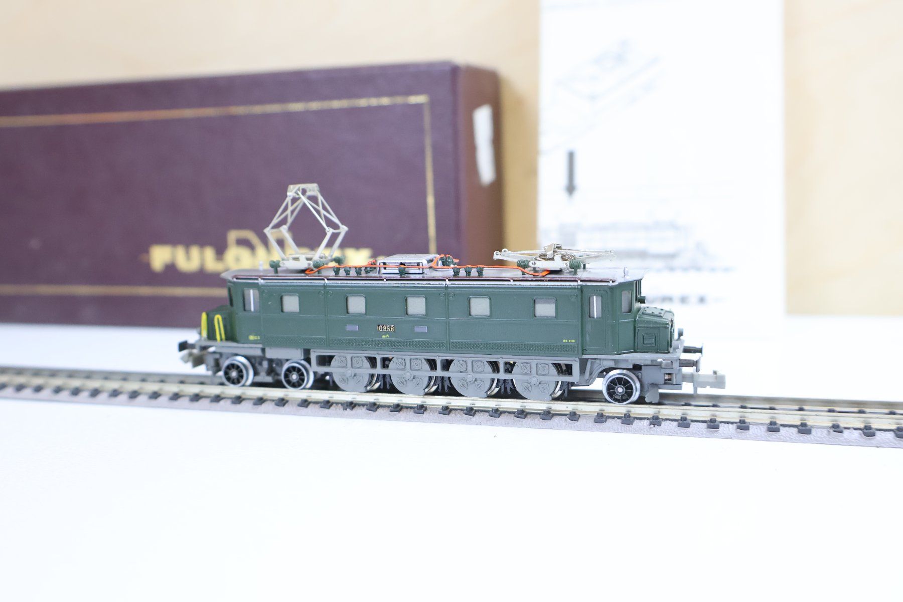 Fulgurex Modellini di ferrovie: Fulgurex SBB Ae 4/7 E-Lok - Spur N Messingmodell – Usato da Winterthur venduto da Monstera 2