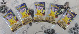 🇱🇷 Pokemon 30th 》5x Booster 》OVP