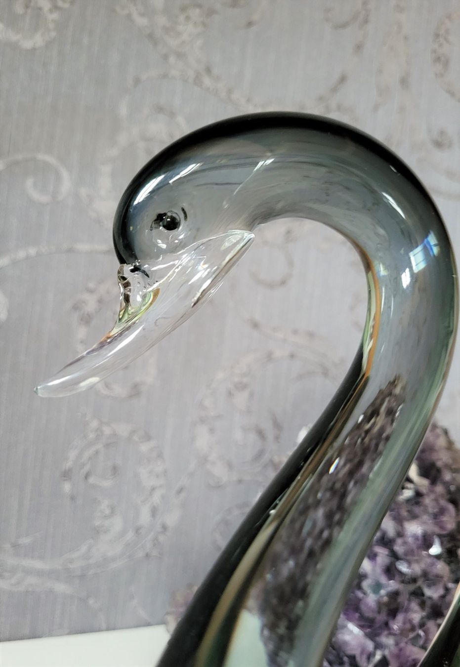 Murano Gläser: Murano Schwan – Gebraucht aus Schafhausen im Emmental von Herzrose 3