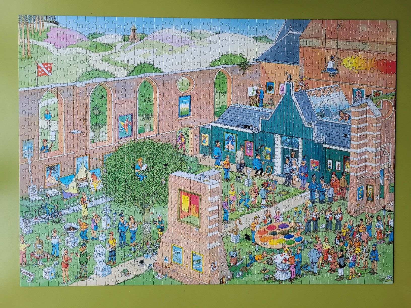 Puzzle: Puzzle 1000 Teile Jan von Haasteren – Usato da Niederbipp venduto da Schlako 1