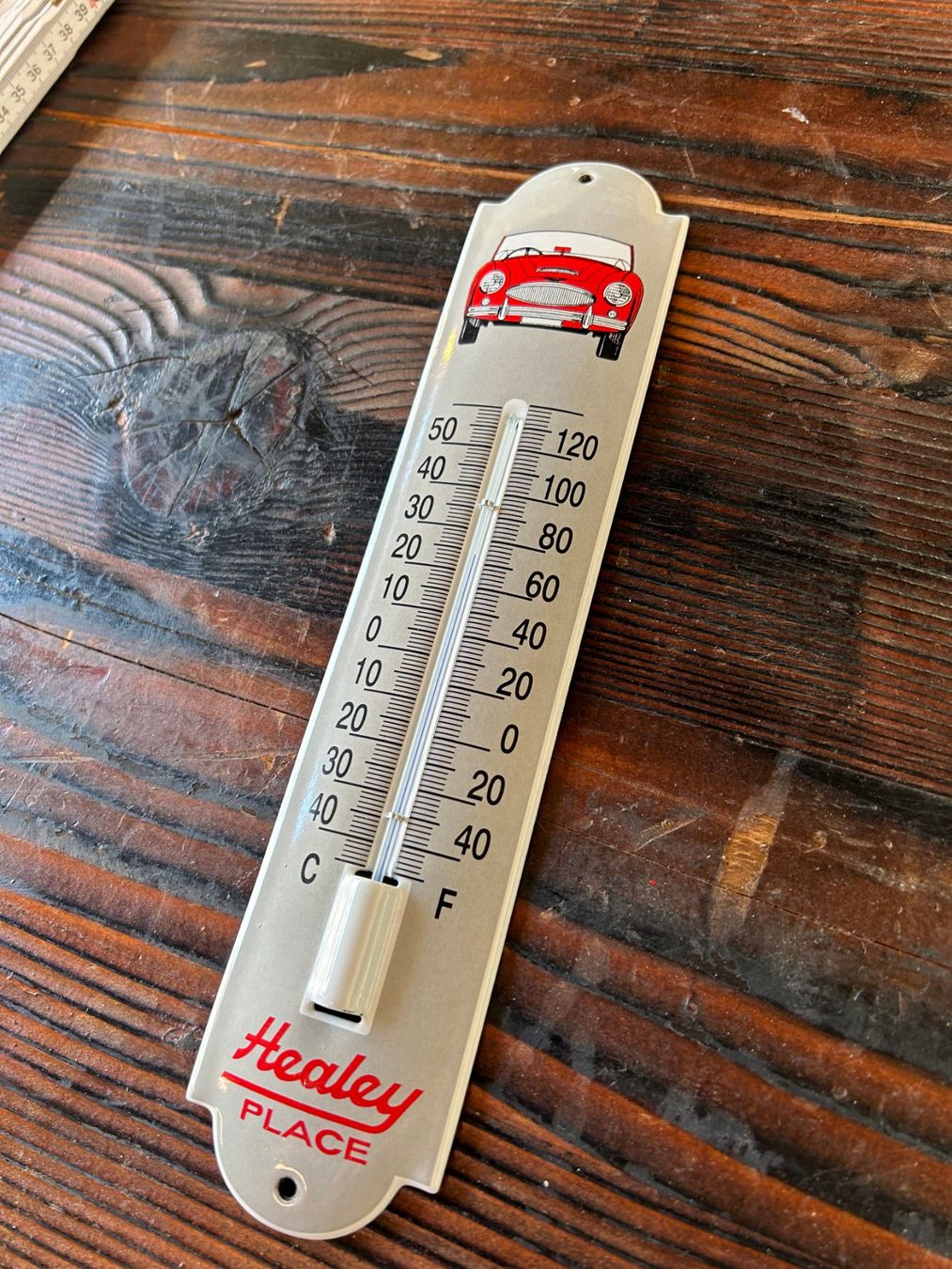 Insegne: Emaille Thermometer HEALEY PLACE 6,5 x 30 cm – Usato da Sugiez venduto da brockicenter 4