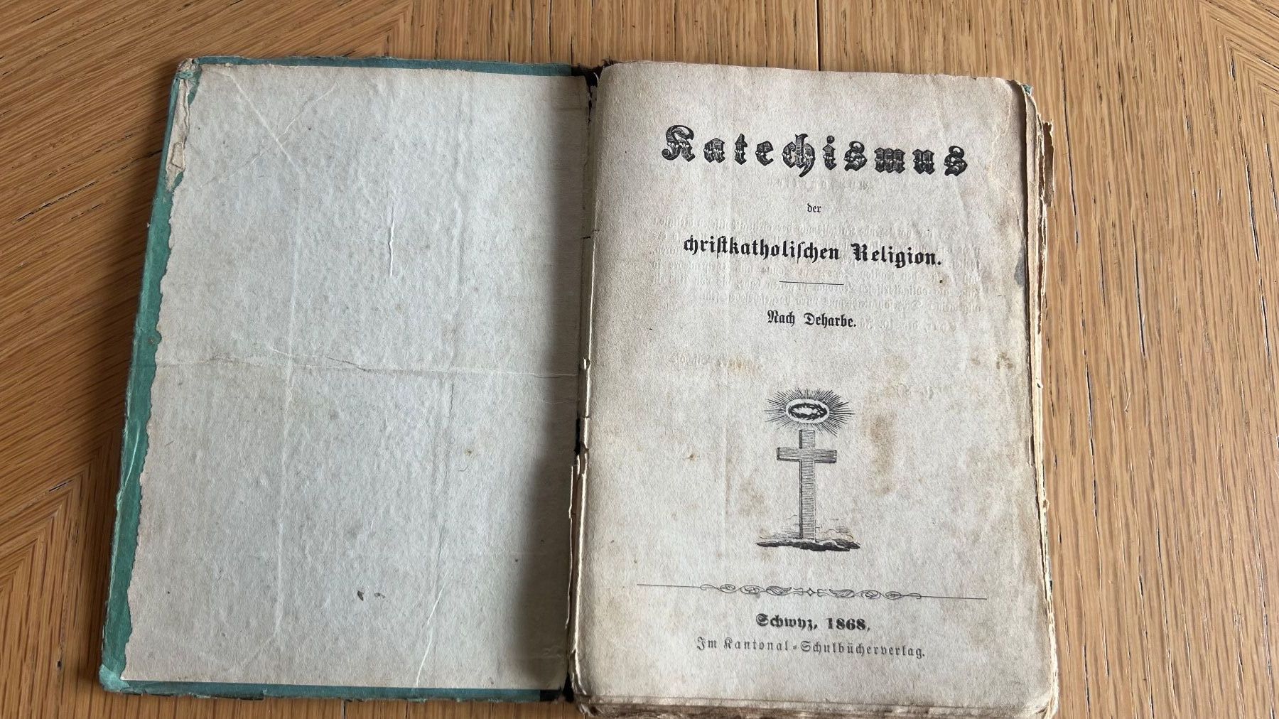 Bücher: Antiker Katechismus von 1868 - Ein seltenes Exemplar! – Gebraucht aus Schübelbach von Dolly990_2 1