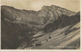 Emmetten Kohltal NW mit Schwalmis Fernital 1931 sehr gut erh