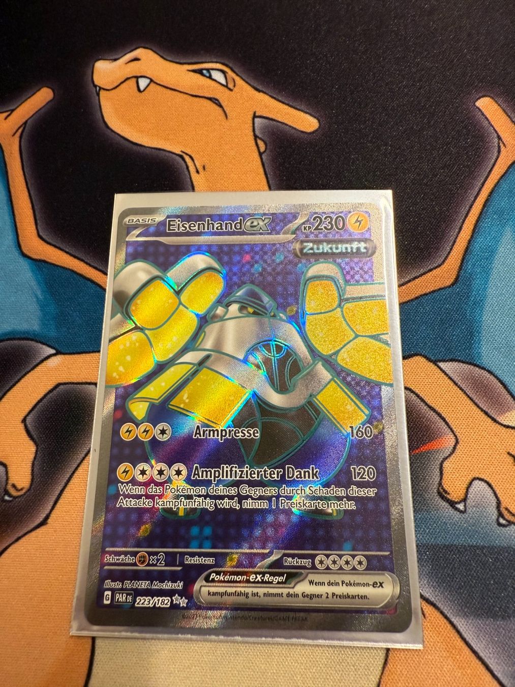 Pokémon Sammelbilder & Trading cards: Eisenhand ex (PAR 223) - Paradoxrift – Neu (gemäss Beschreibung) aus Bülach von Pfrenzel