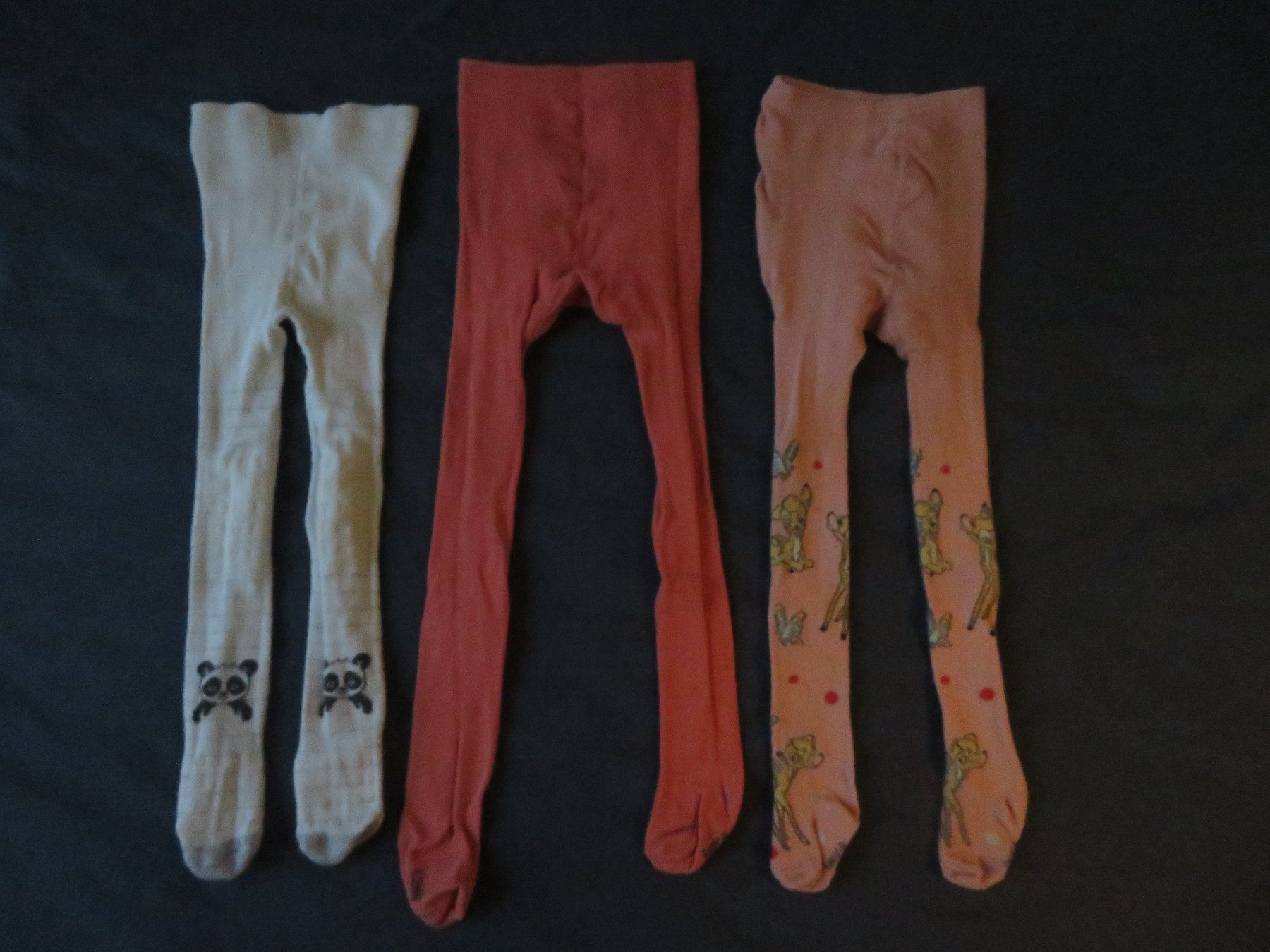Collant & Leggings: 3 Strumpfhosen Mädchen Gr. 86-92 – Usato da Fontaines NE venduto da neuch123