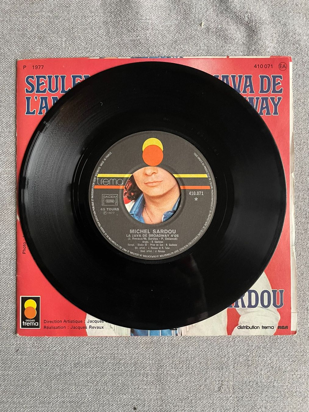 Schallplatten: Michel Sardou – La Java De Broadway / Seulement... VG++ 1977 – Gebraucht aus Bern von Perlweiss 2
