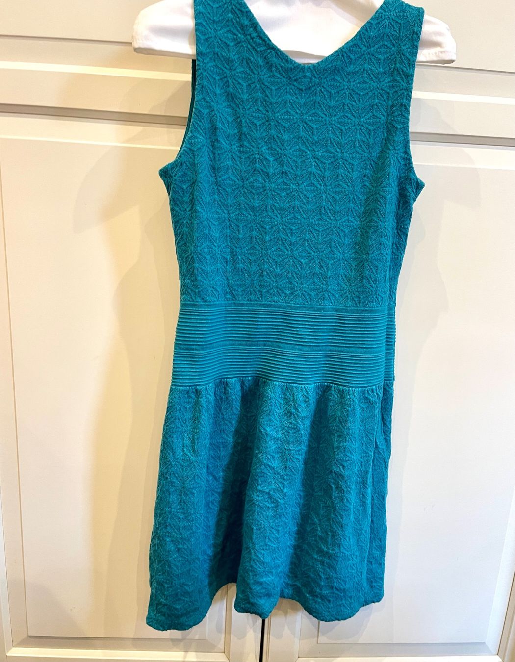 Comptoir des Cotonniers Vestiti: Robe Comptoir des Cotonniers bleu turquoise – Usato da Genève venduto da Annilu 1