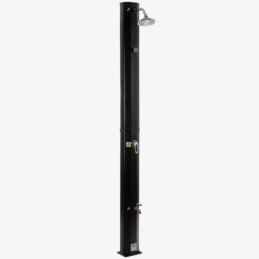 Docce: Solardusche 35L schwarz mit Thermometer – Nuovo (secondo la descrizione) da Nebikon venduto da warendiscount 2