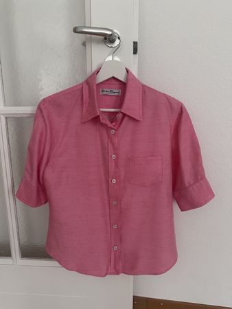 Cute Salvatore Ferragamo Pink Shirt
