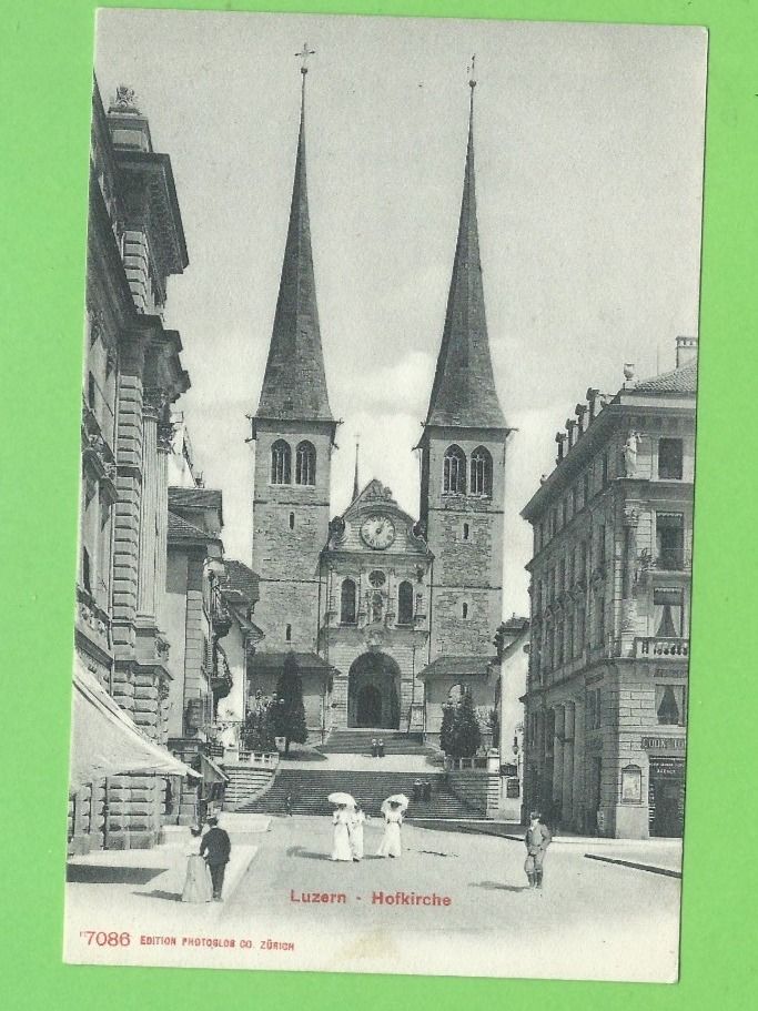 Cartoline postali: Luzern - Hofkirche – Nuovo (secondo la descrizione) da Zürich venduto da t24_de