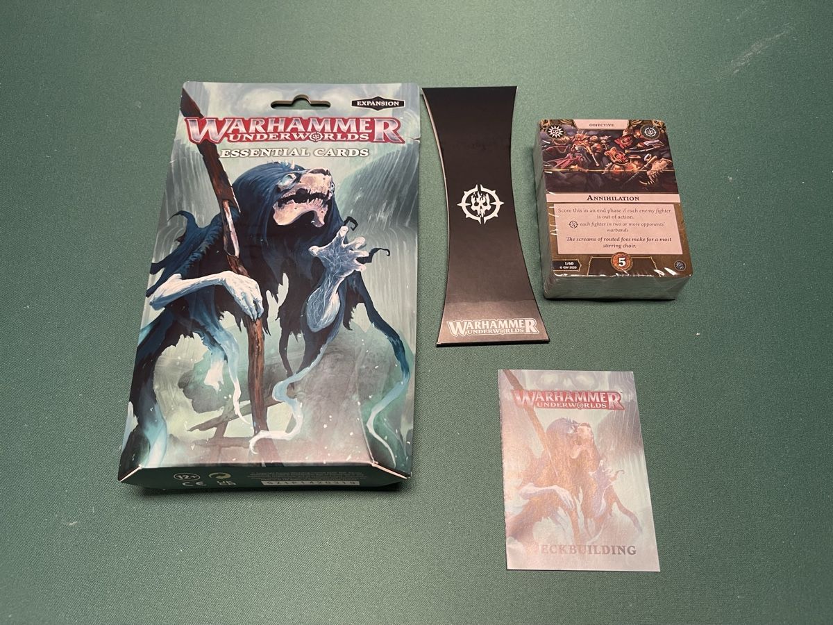 Giochi: Warhammer Underworlds Essential Cards Expansion – Nuovo (secondo la descrizione) da Wettingen venduto da TheCenturion