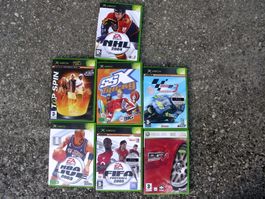 Xbox 7 Games-Los- en lot.