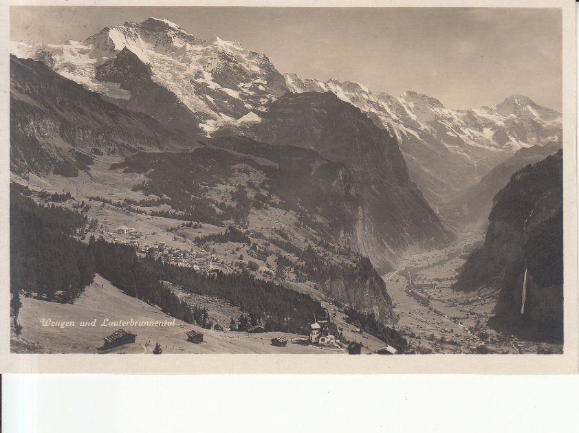Cartoline postali: Lauterbrunnental 1933 – Usato da Bürglen TG venduto da StampGraf