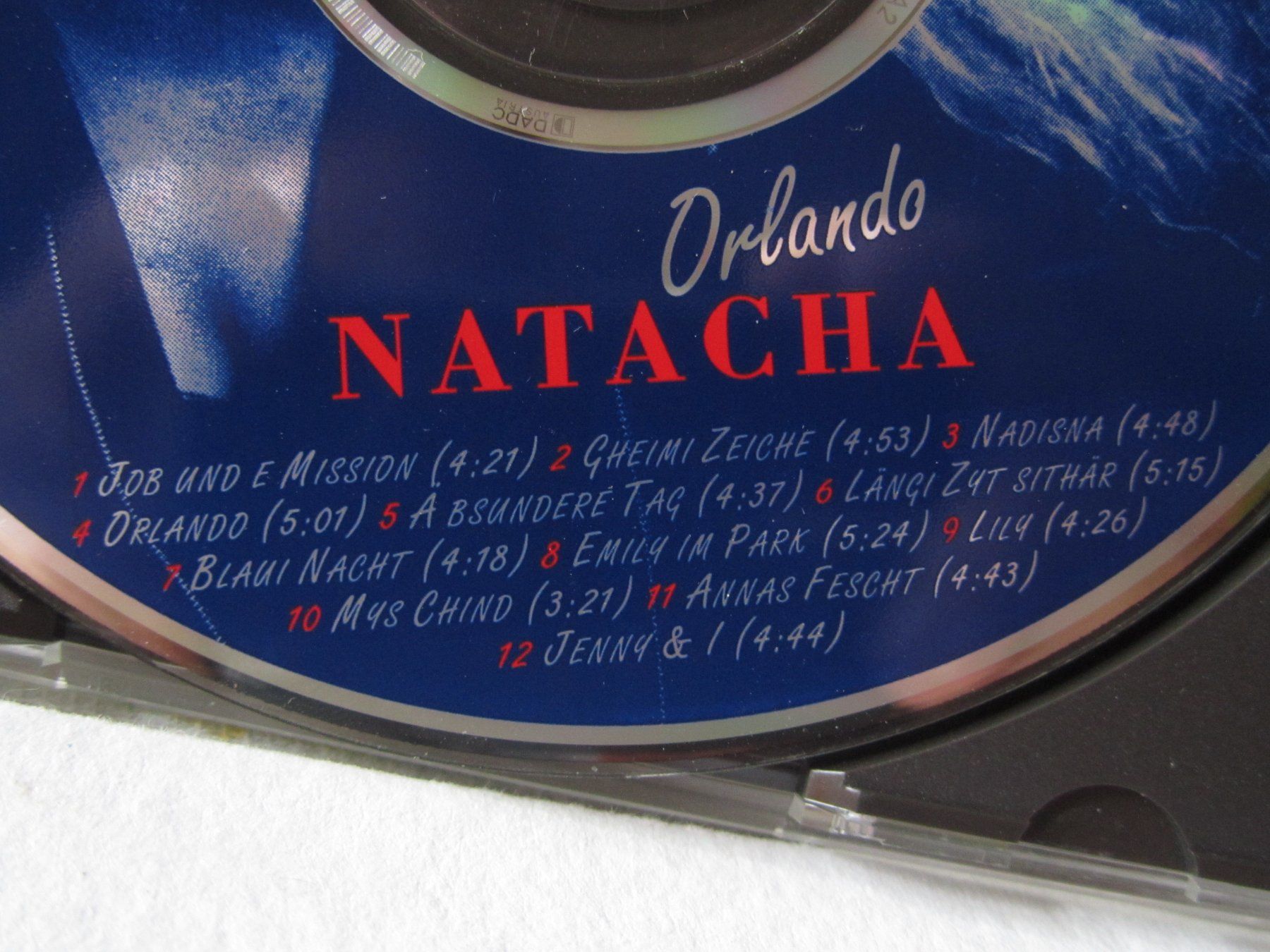 CD: Natacha, CD, Orlando – Usato da Weiningen ZH venduto da dietsch57 3