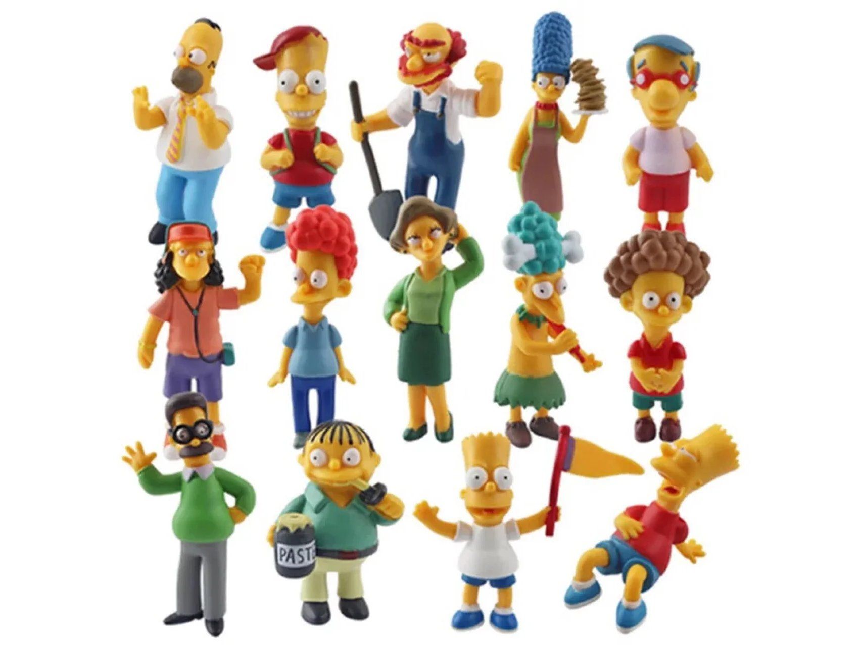 Statuette: 14 DIE SIMPSONS FIGUREN - HOMER SIMPSON - BART FIGUREN – Nuovo e nell'imballaggio originale da Kriens venduto da swissgadget 1