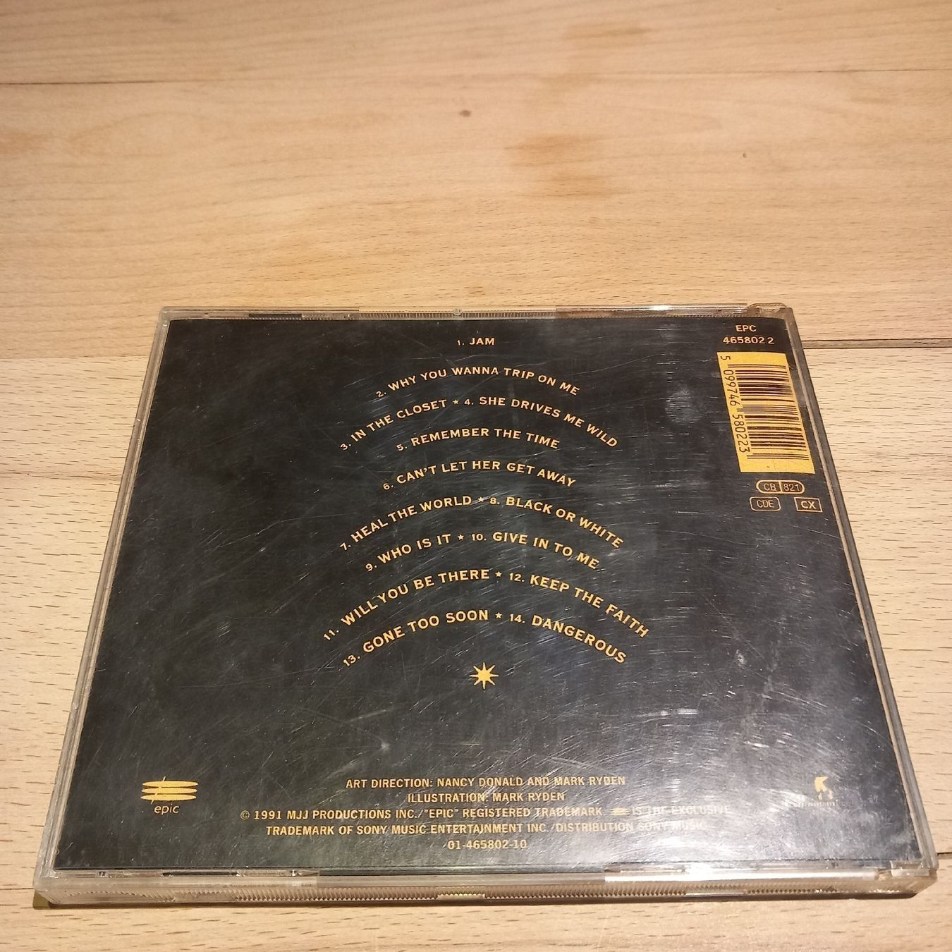 CD: Michael Jackson - Dangerous – Usato da Ganterschwil venduto da zaz_h9b6 2
