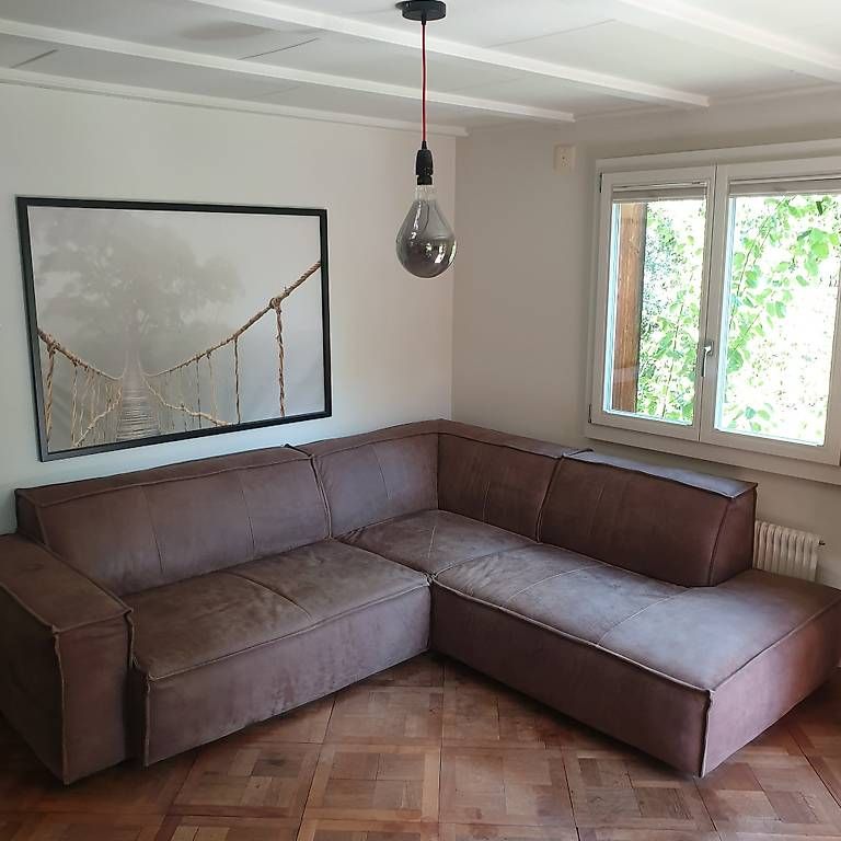 Sofas: Büffelledersofa – D'occasion à Suberg par Einfach.Mario