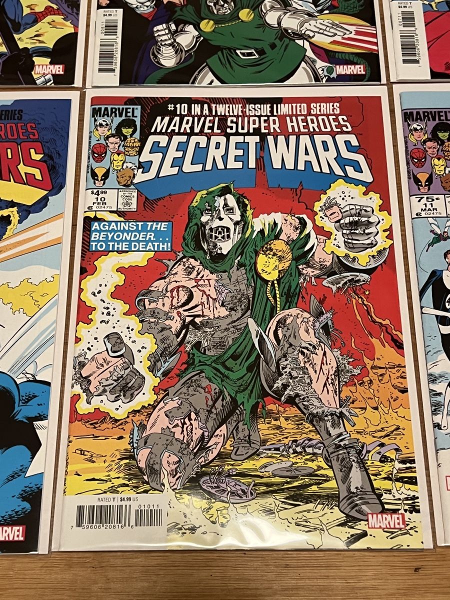 Fumetti: Marvel Super Heroes Secret Wars 1-12 Facsimile 2024 – Nuovo (secondo la descrizione) da Winterthur venduto da WintiCollect 3