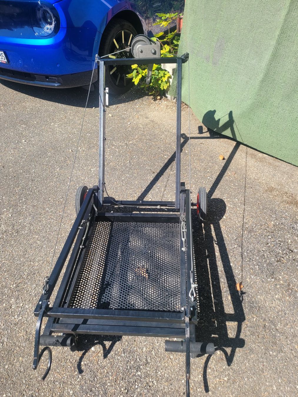 Karts: Stabiler Kartwagen mit Seilwinde – Gebraucht aus Bretzwil von Electronik01 2
