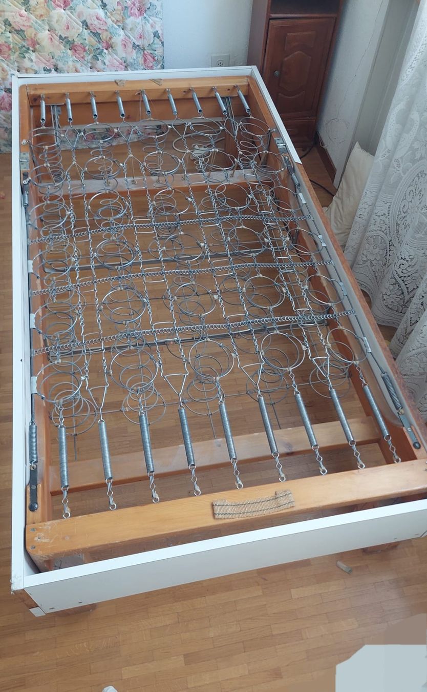 Letti: Lit simple + sommier et matelas 95x200 cm très robuste. – Usato da Renens VD venduto da Minipri 3