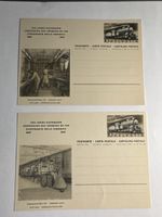 8 Postkarten 100 Jahre Eisenbahn Schweiz 1847-1947