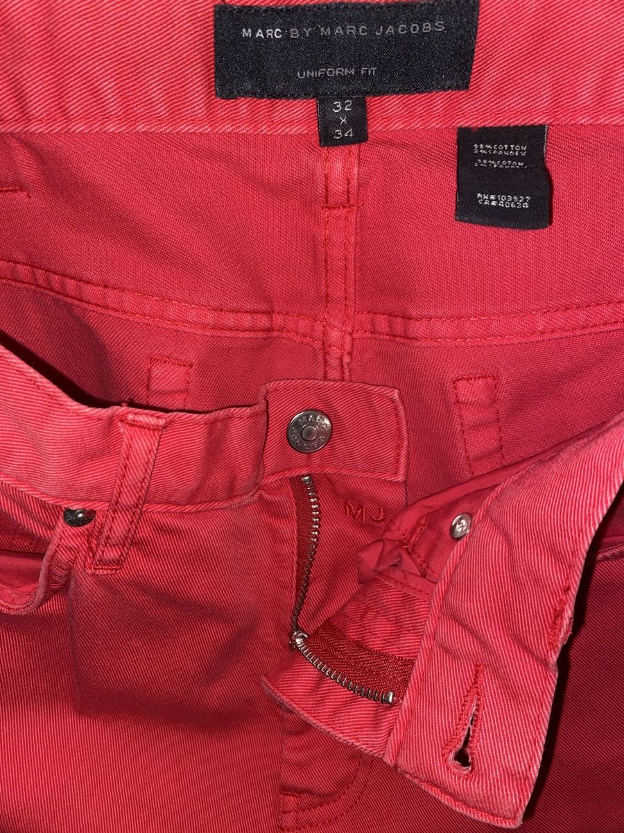 Marc Jacobs Jeans: Marc Jacobs- Magnifique pantalon rouge – Neu (gemäss Beschreibung) aus Genève von TheMattiBoutique 2