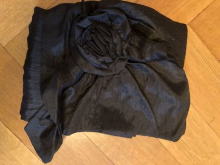 E. Wienholdt Designer Schal 170cm | 100% Seide | Rosette sch