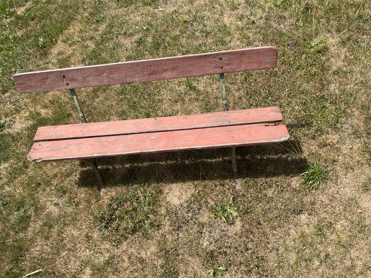 Panchine: Gartenbank Holz Metall alt gebraucht – Usato da ruswil venduto da EssTseHa 1