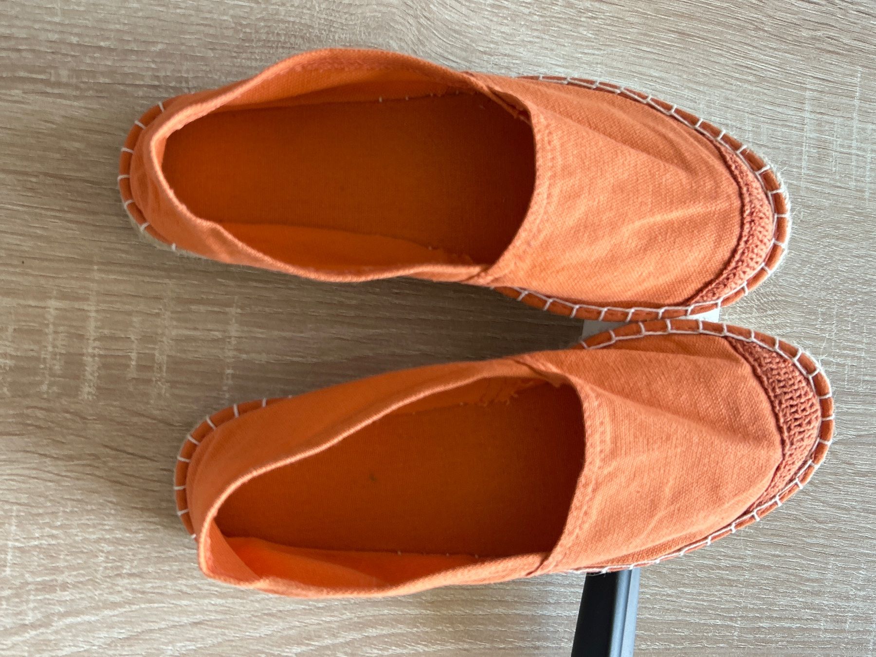 Damenschuhe: Espadrilles orangefarbig Gr. 39 – Gebraucht aus Brunnen von Nala2929 5