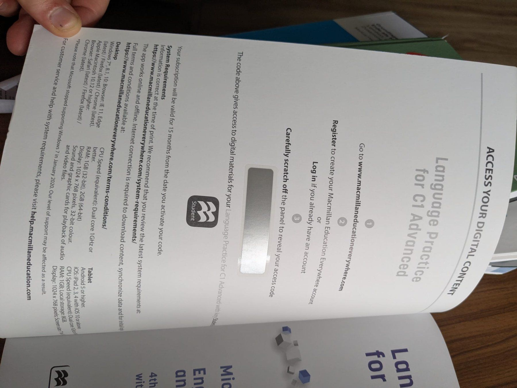 Libri: Language Practice for C1 Advanced Macmillan Education – Usato da Märstetten venduto da sar_g6lv 1