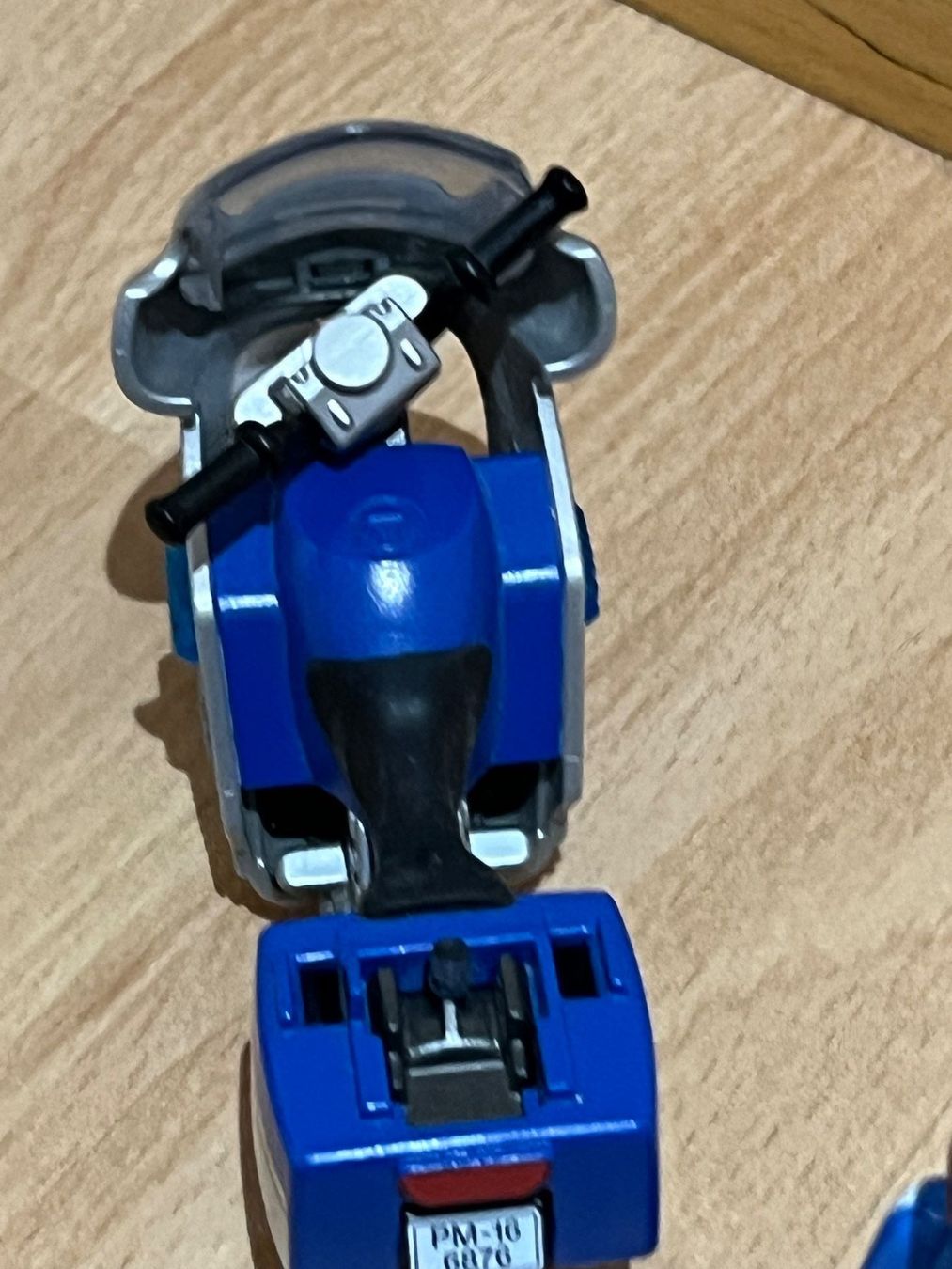 Playmobil Giocattoli: Playmobil Polizei Motorrad Töff blau – Usato da Geroldswil venduto da Fisher01 3
