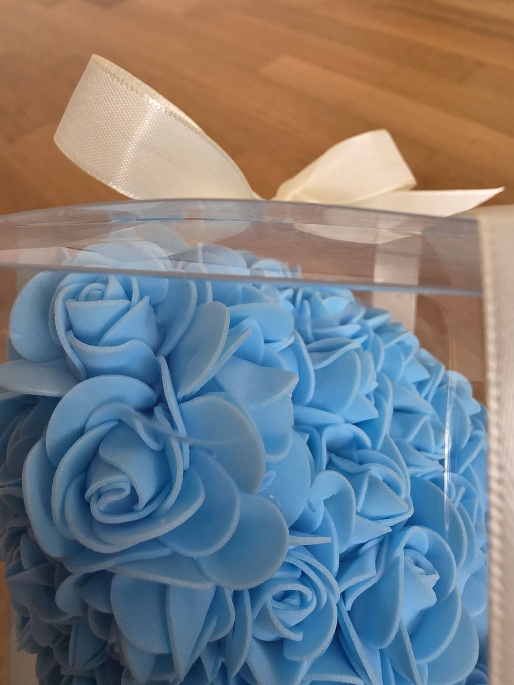 Alle Dekorationen: Blauer Rosen Teddybär Geschenkbox – Neu (gemäss Beschreibung) aus Glattpark(Opfikon) von Na_Na_ 2